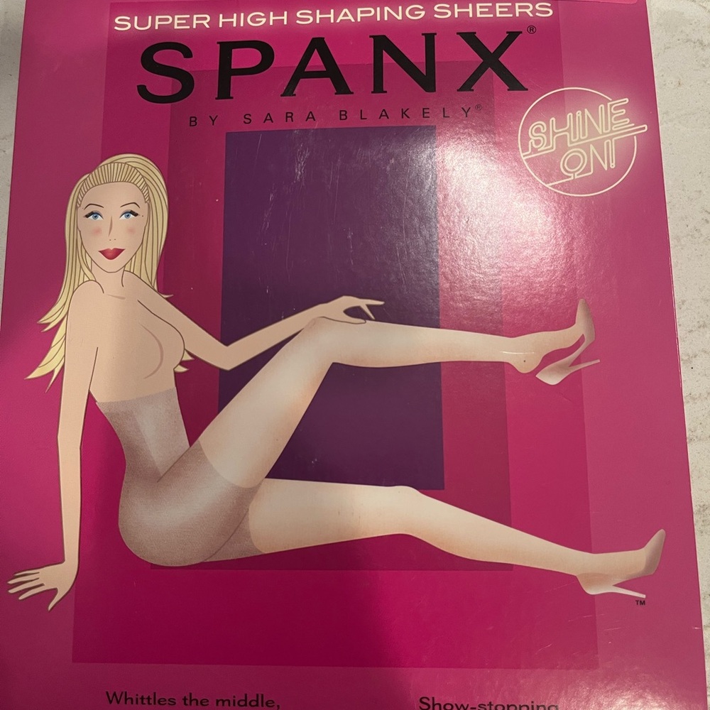 NWT Spanx Super High Shaping Sheers - Nude